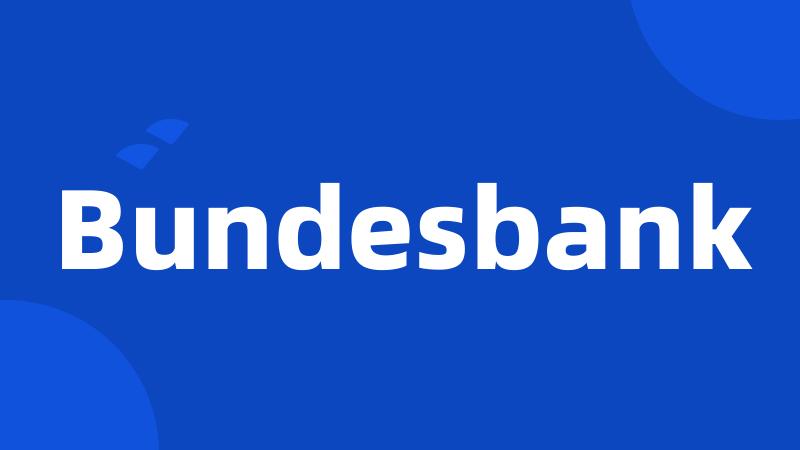 Bundesbank