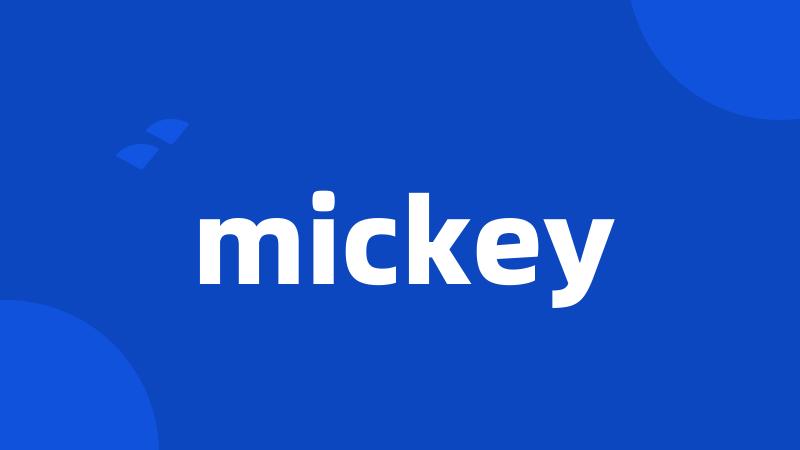 mickey