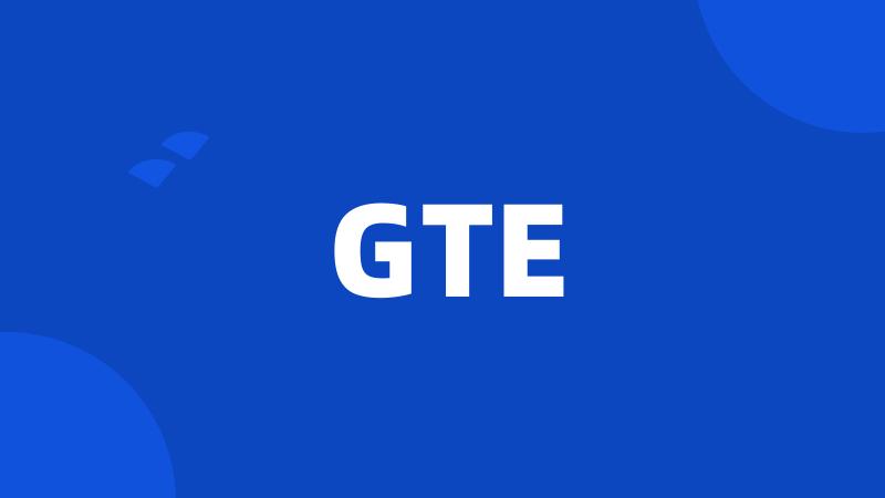 GTE