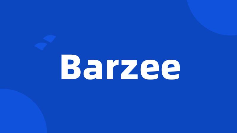 Barzee