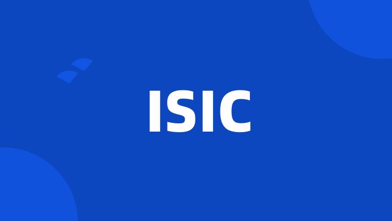 ISIC