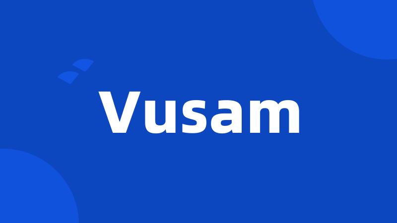 Vusam