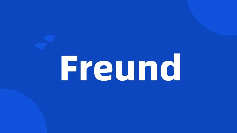 Freund