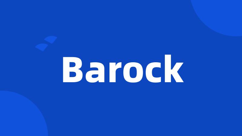 Barock