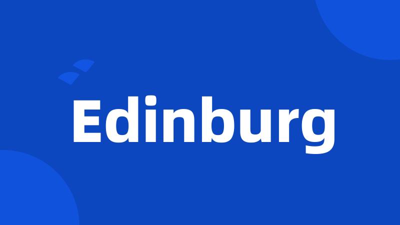 Edinburg