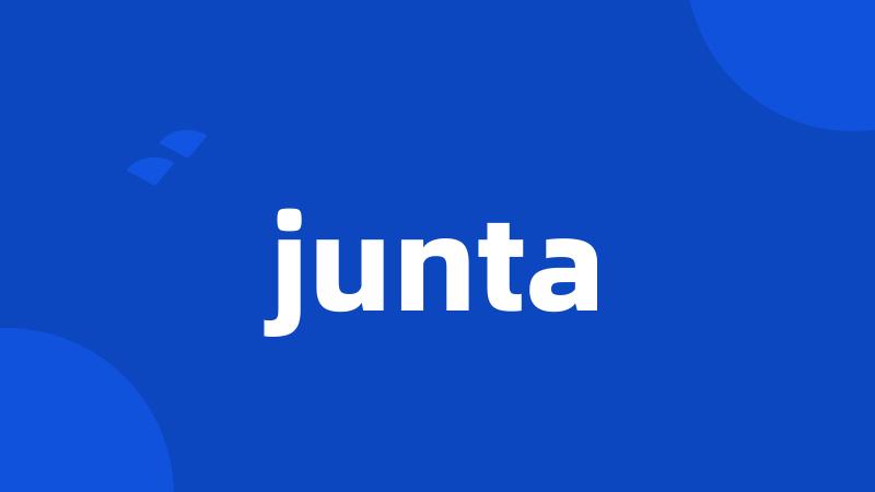 junta