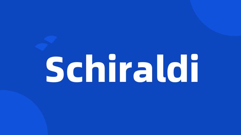 Schiraldi