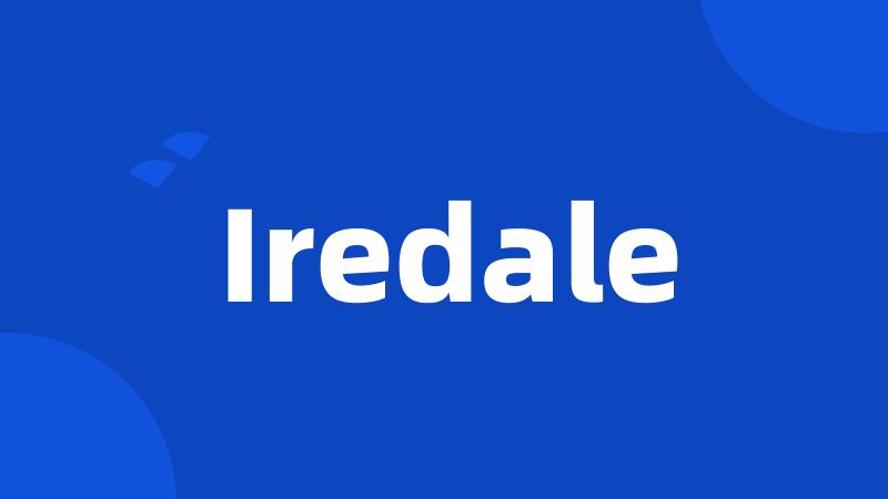 Iredale