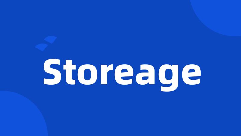 Storeage