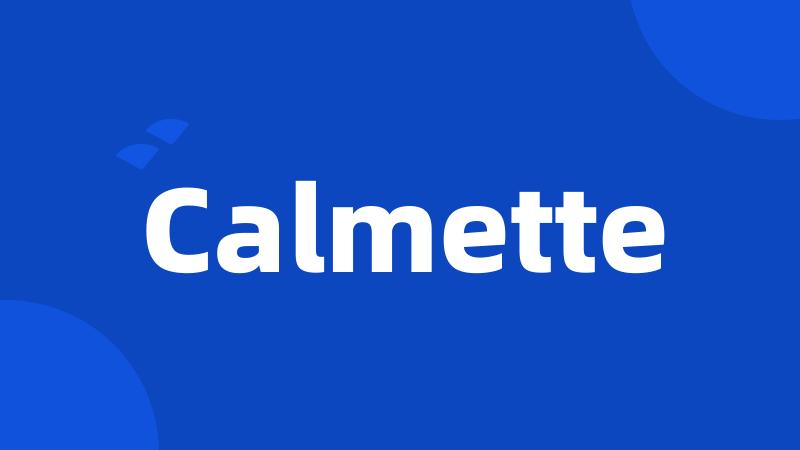 Calmette