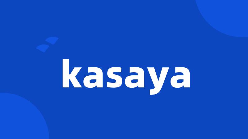 kasaya