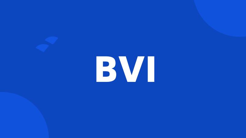 BVI