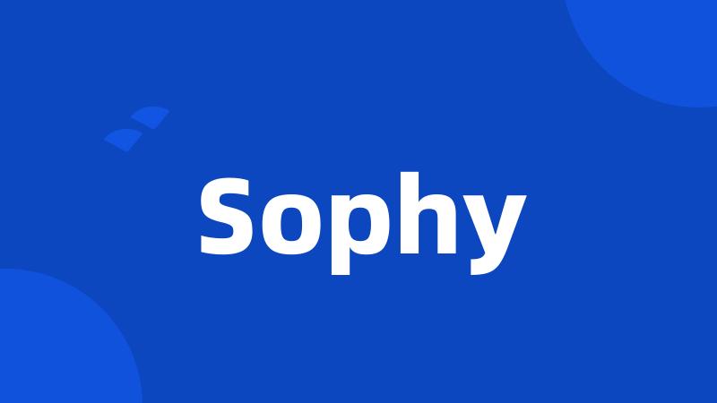 Sophy