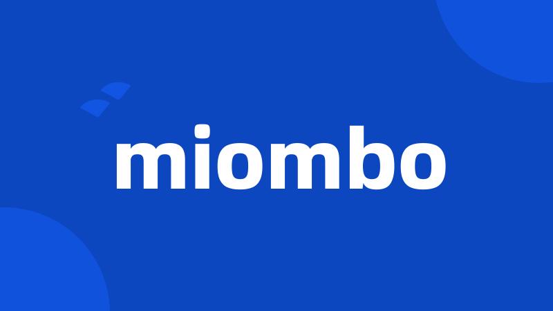 miombo