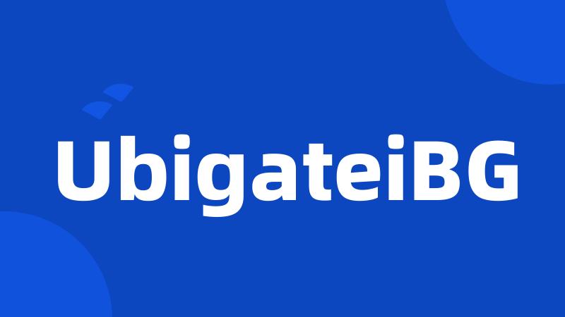 UbigateiBG