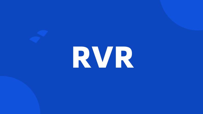 RVR