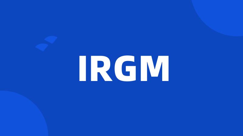 IRGM