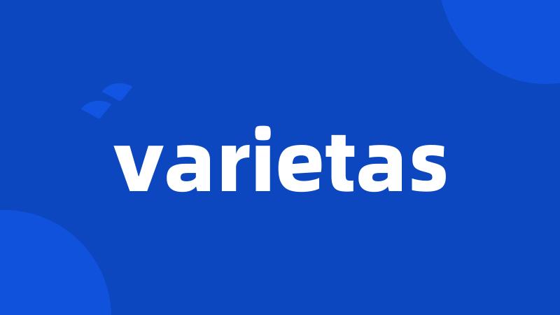 varietas