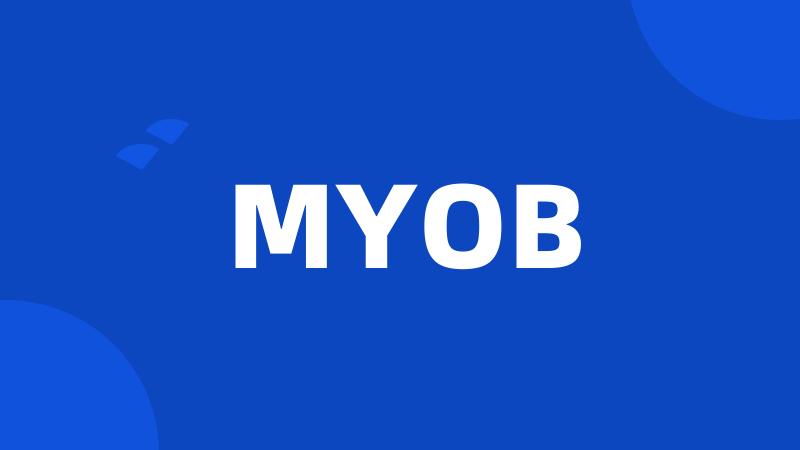 MYOB