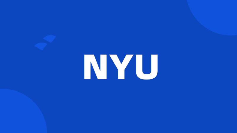 NYU