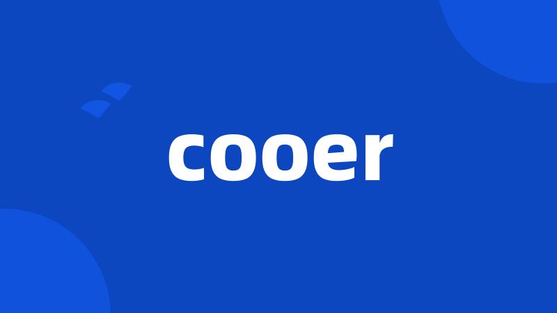 cooer