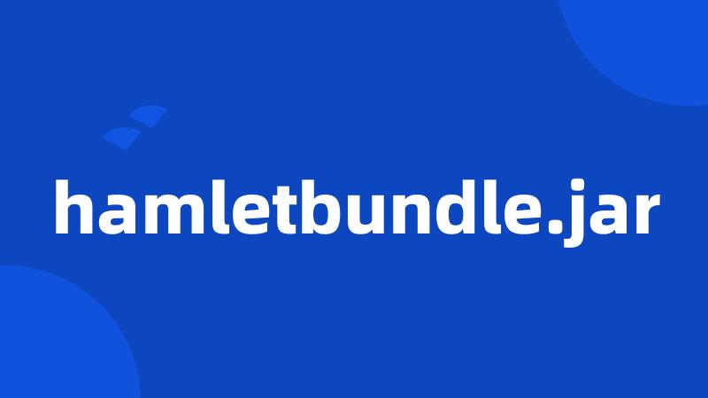 hamletbundle.jar