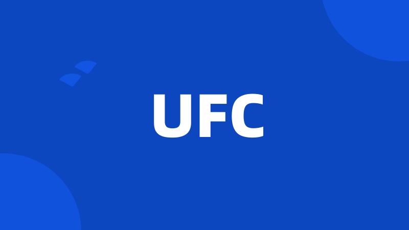 UFC