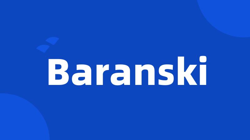 Baranski