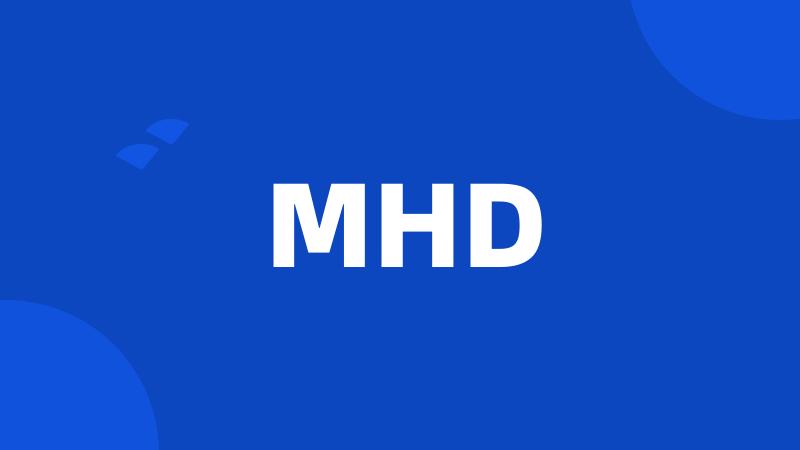 MHD