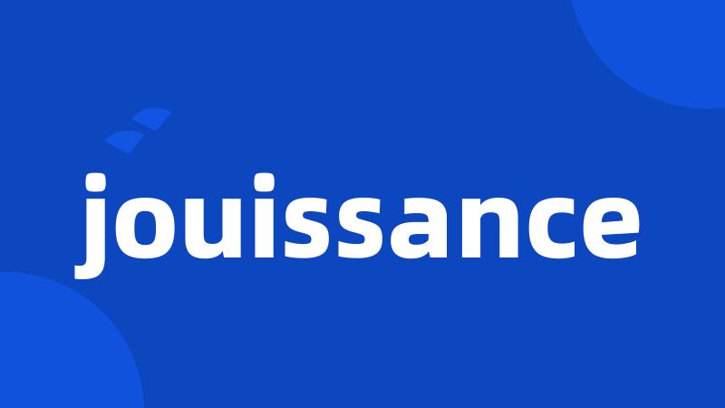 jouissance