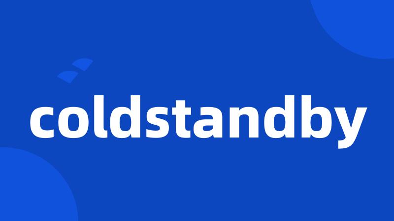 coldstandby