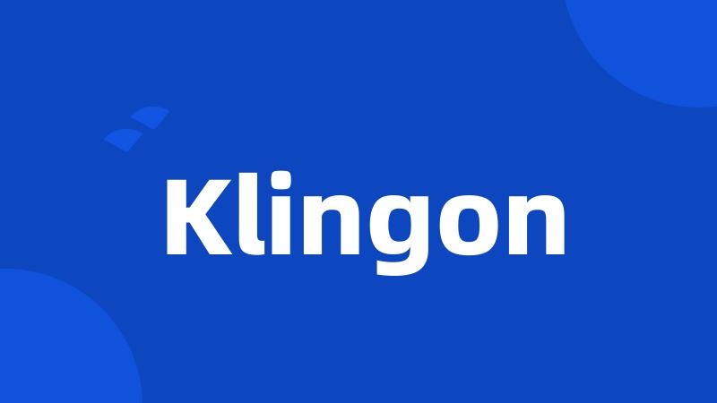 Klingon