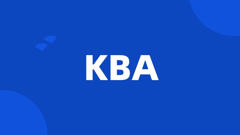 KBA