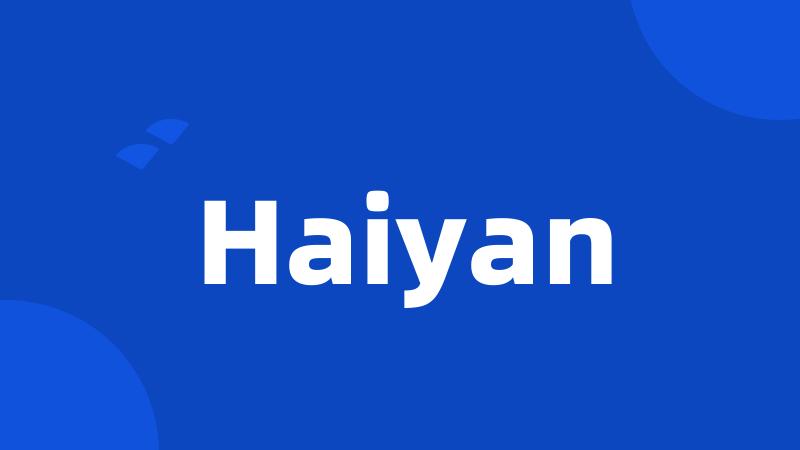 Haiyan