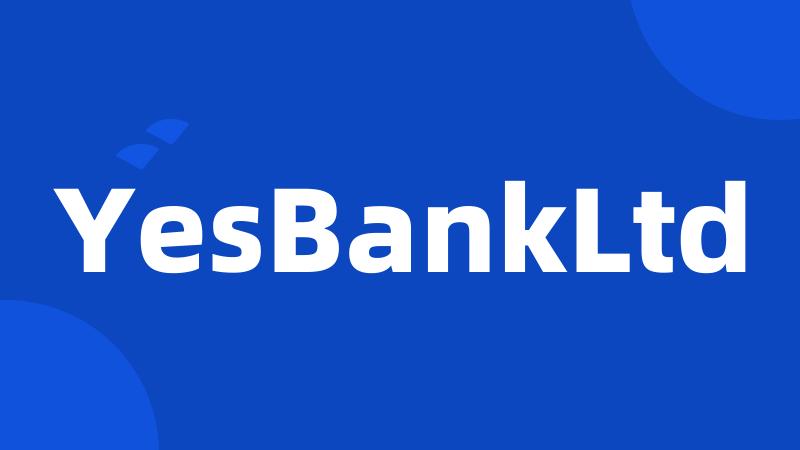 YesBankLtd