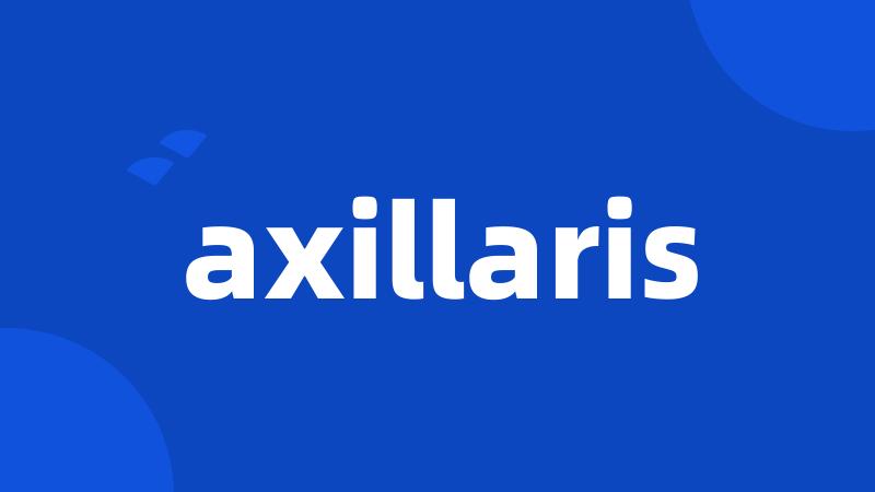 axillaris