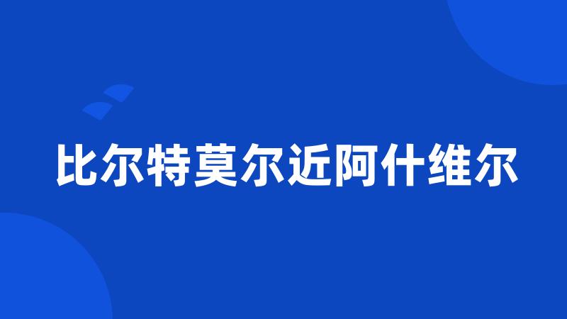 比尔特莫尔近阿什维尔