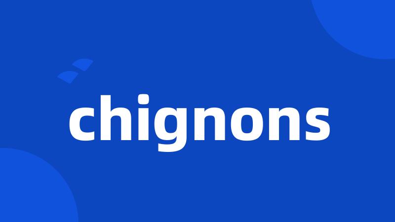 chignons