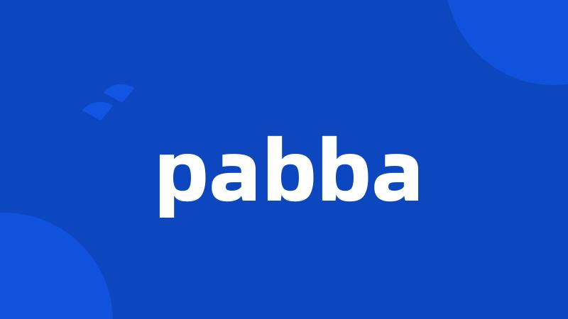 pabba