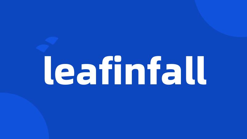 leafinfall