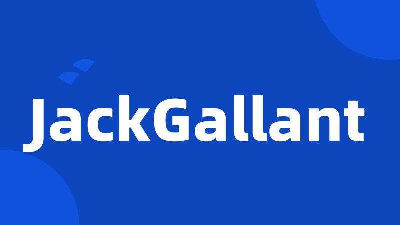 JackGallant