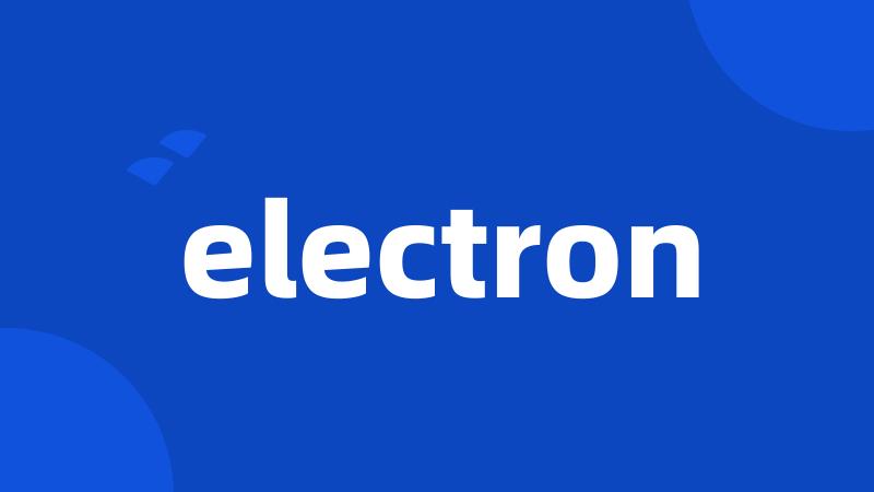 electron