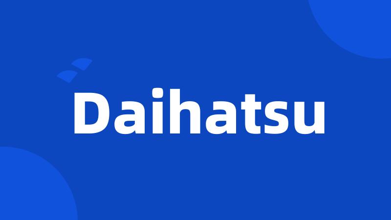 Daihatsu