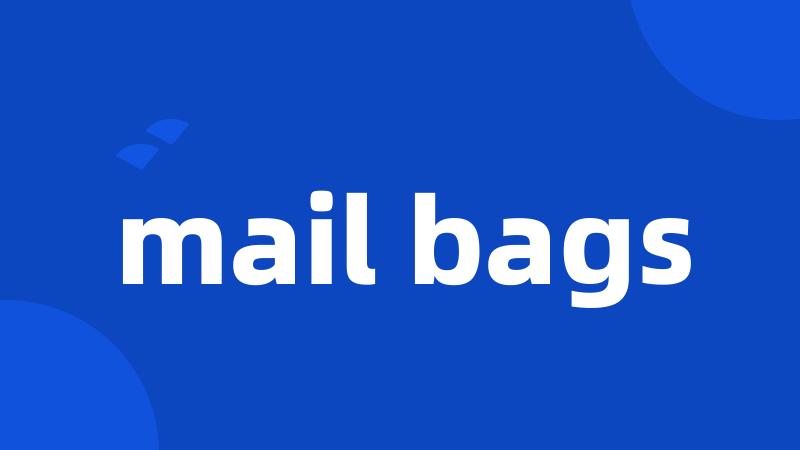 mail bags