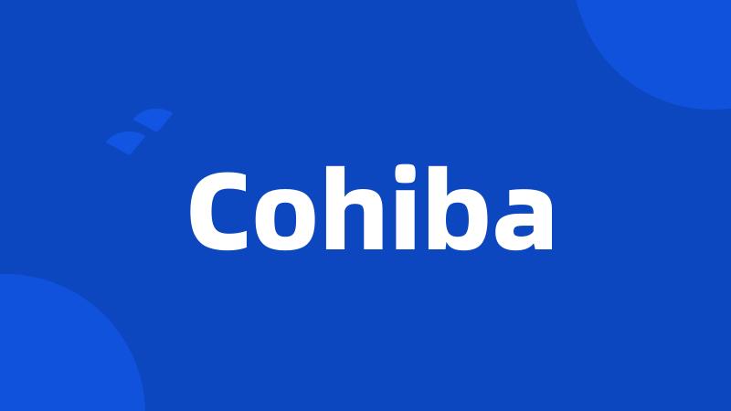 Cohiba