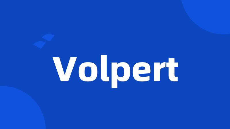 Volpert