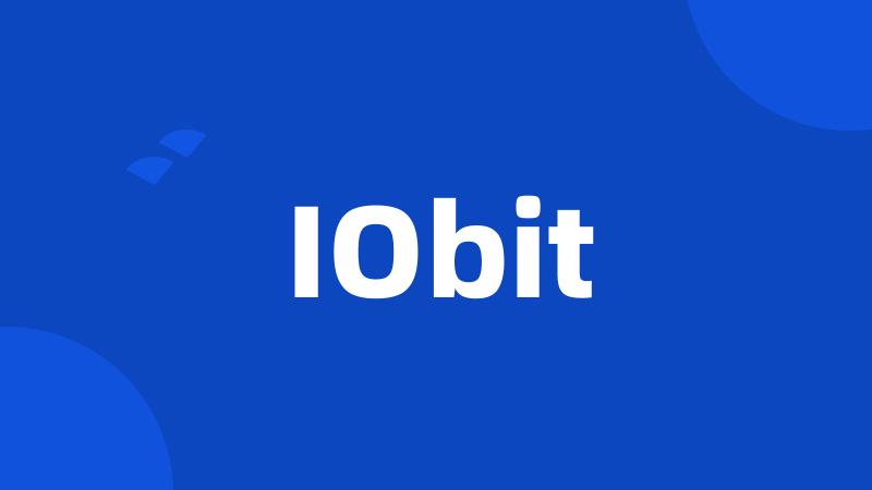 IObit