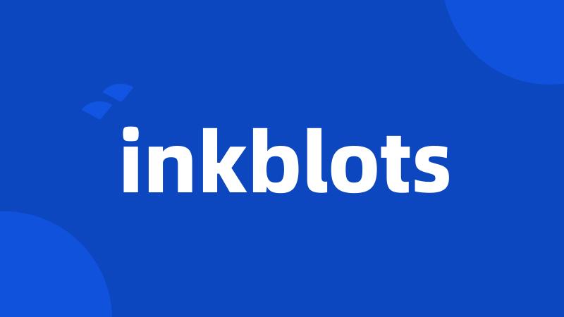 inkblots