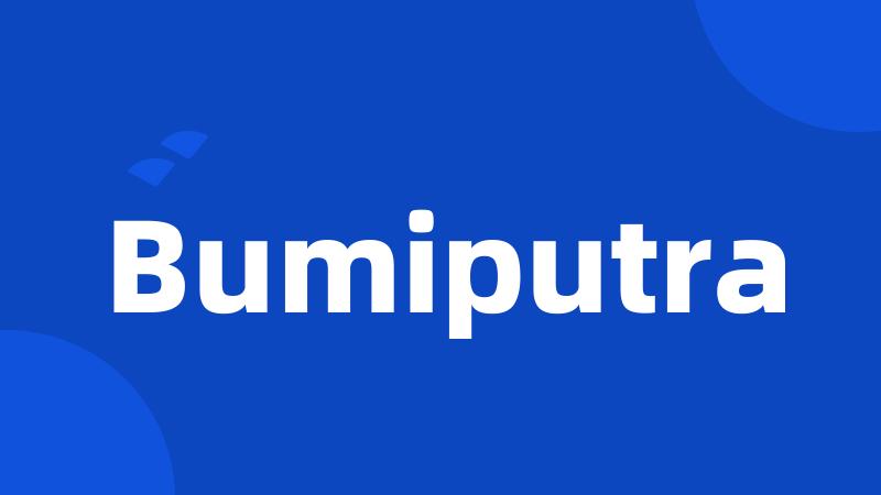 Bumiputra