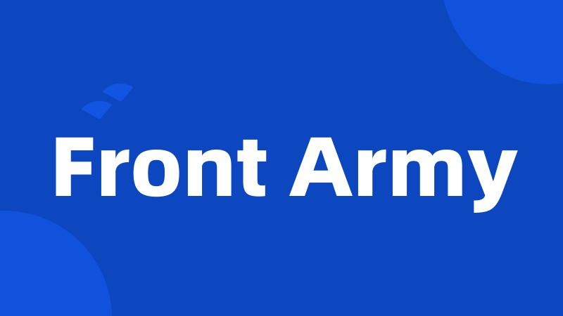 Front Army